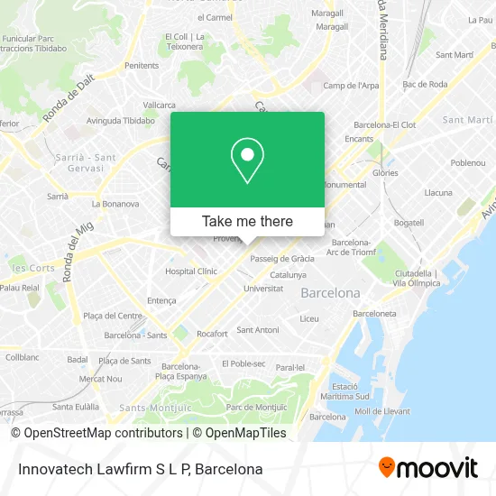 Innovatech Lawfirm S L P map