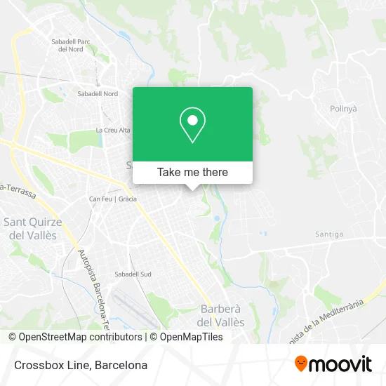 Crossbox Line map