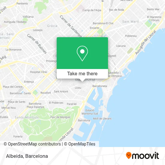 Albeida map