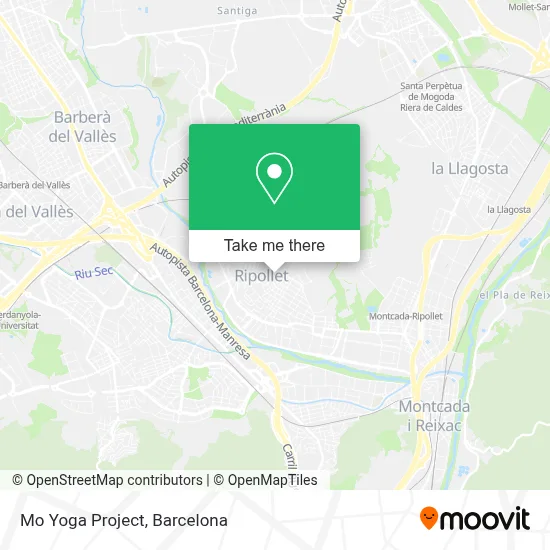 Mo Yoga Project map
