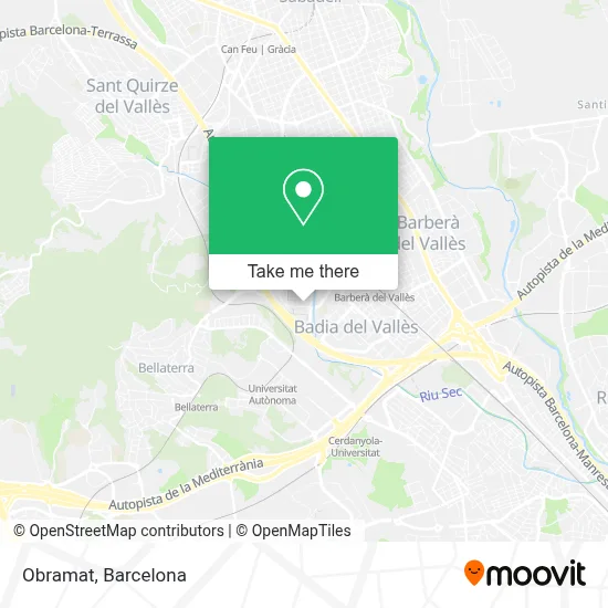 Obramat map