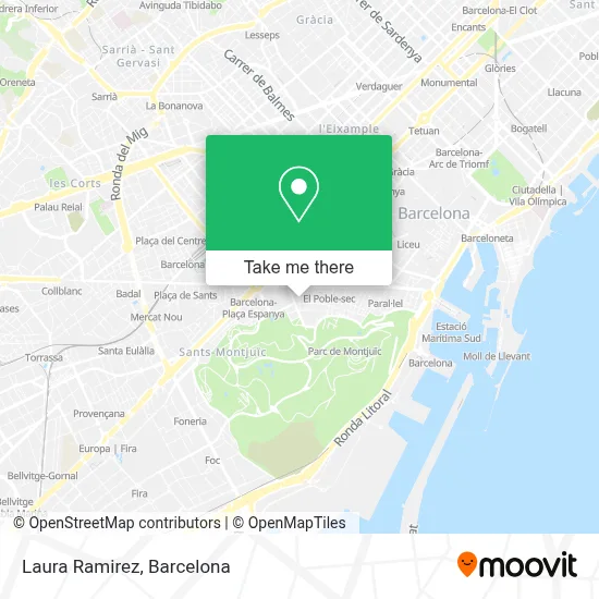 Laura Ramirez map