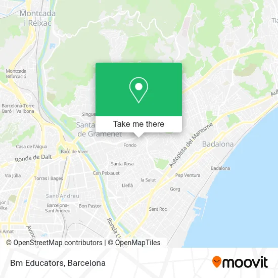 Bm Educators map