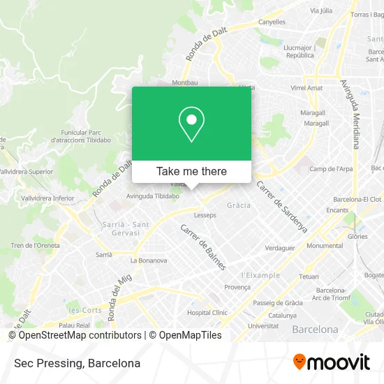 Sec Pressing map