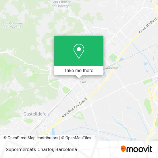 Supermercats Charter map