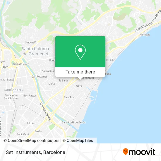 Set Instruments map