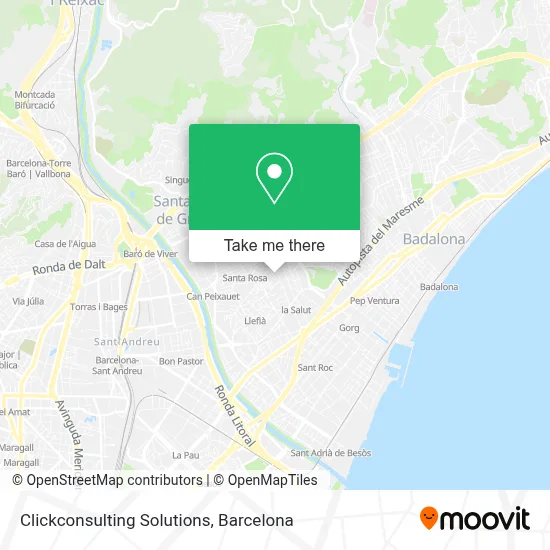 Clickconsulting Solutions map