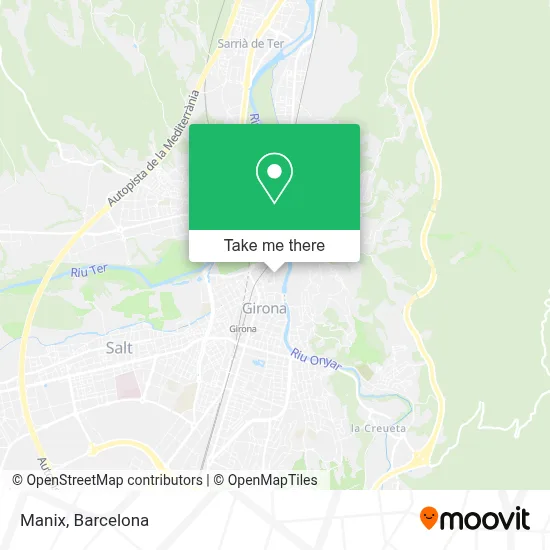 Manix map