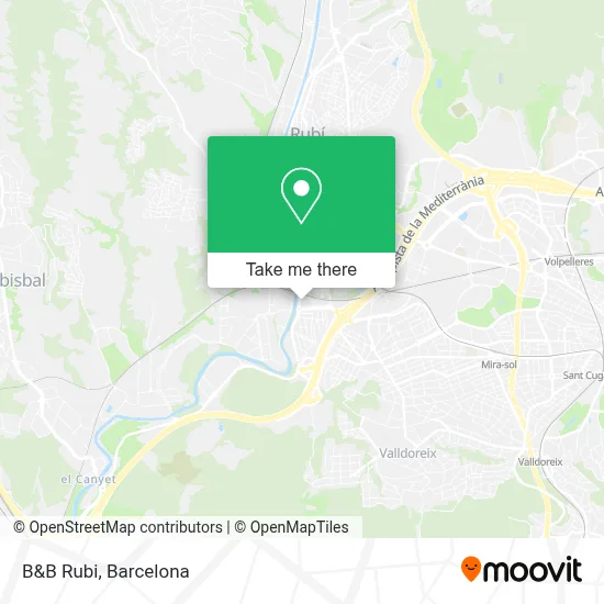 B&B Rubi map
