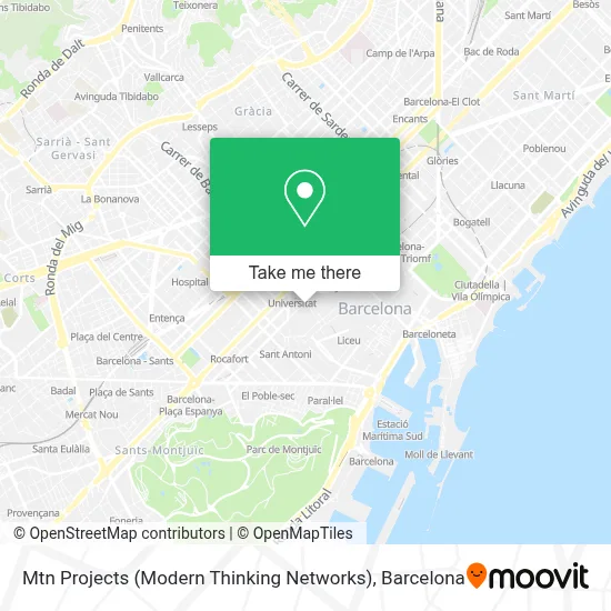 Mtn Projects (Modern Thinking Networks) map