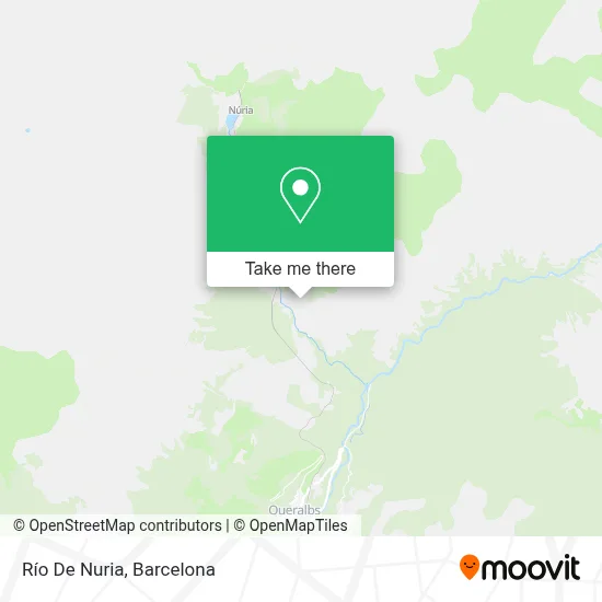 Río De Nuria map