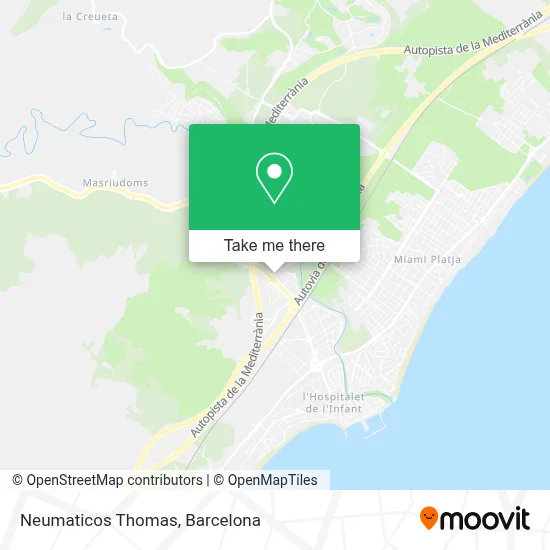 Neumaticos Thomas map