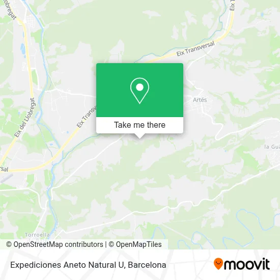 Expediciones Aneto Natural U map