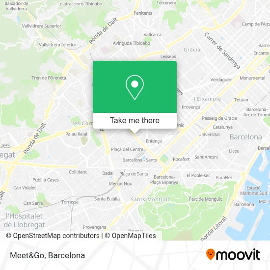 Meet&Go map