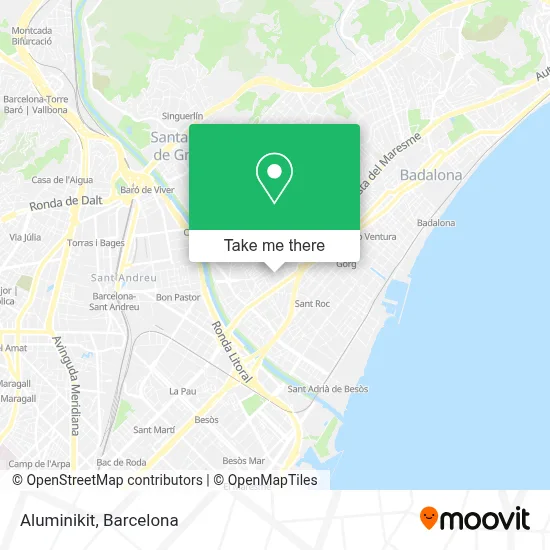 Aluminikit map