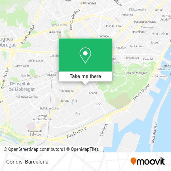 Condis map