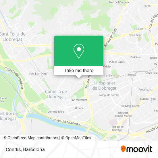 Condis map