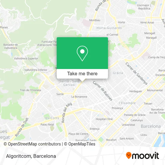 Algoritcom map