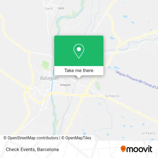 Check Events map