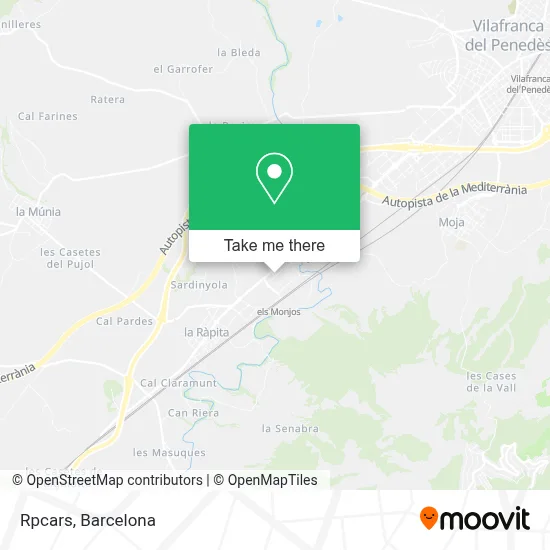 Rpcars map