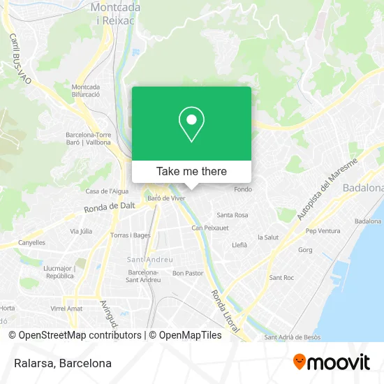 Ralarsa map