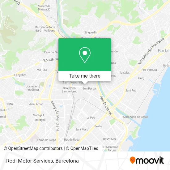 Rodi Motor Services map