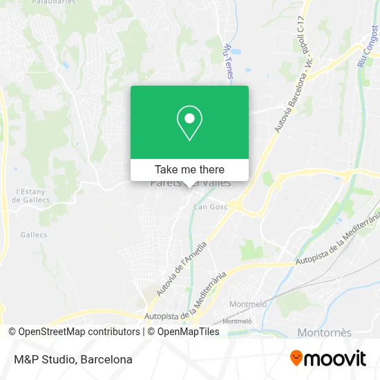 M&P Studio map