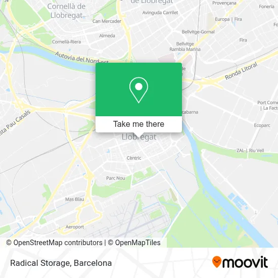 Radical Storage map