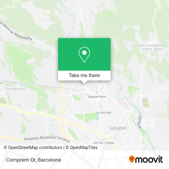 Comprem Or map