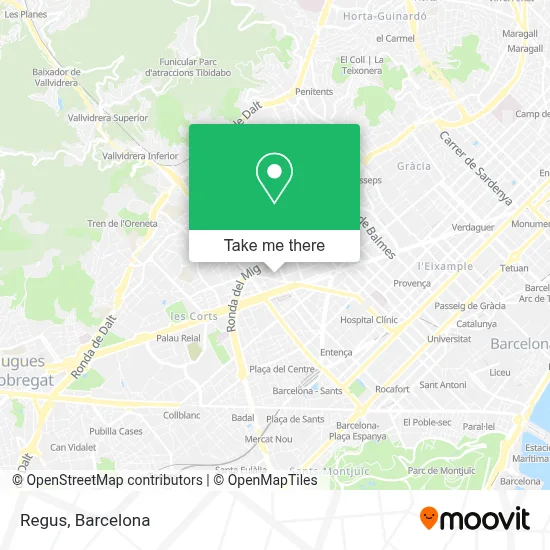 Regus map
