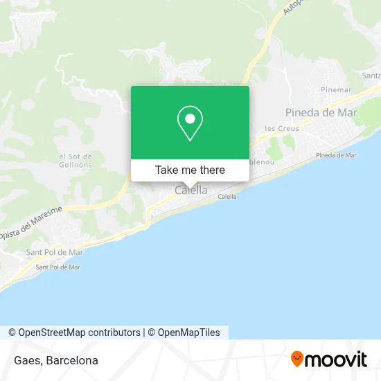 Gaes map