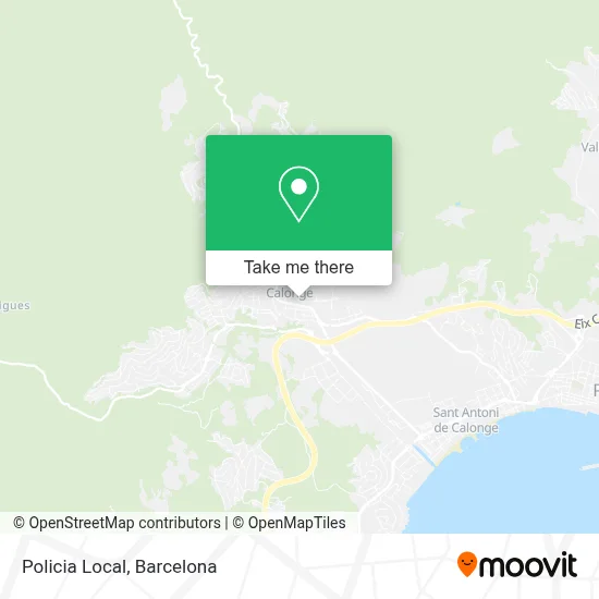 Policia Local map