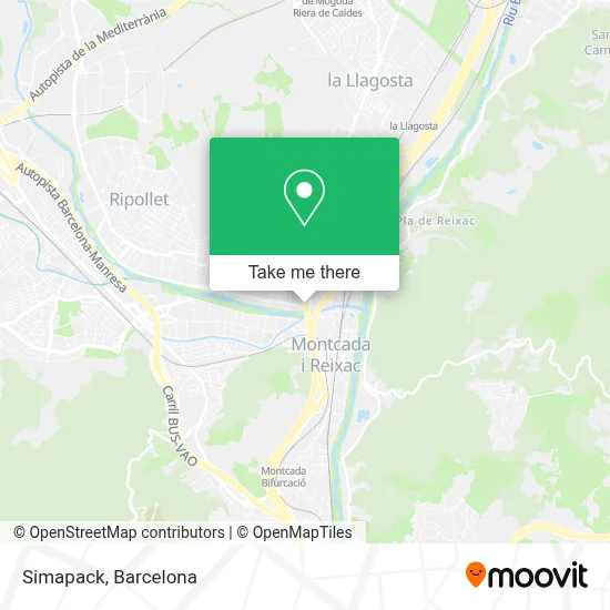 Simapack map