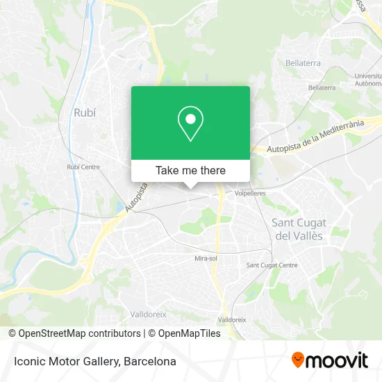 Iconic Motor Gallery map