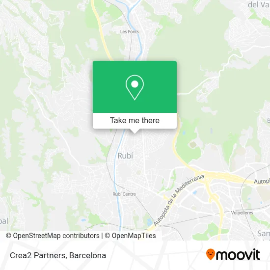 mapa Crea2 Partners