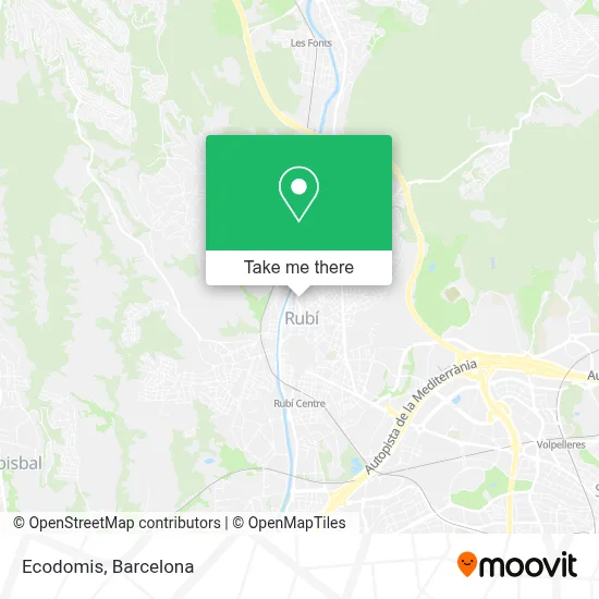 Ecodomis map