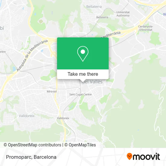 Promoparc map