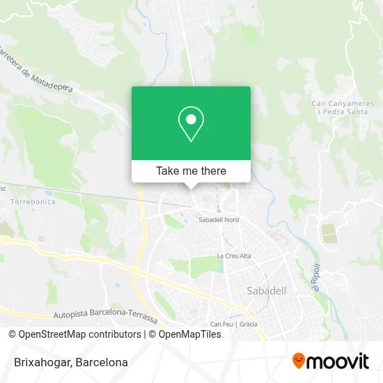 Brixahogar map
