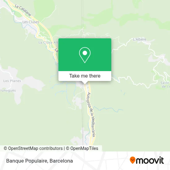 Banque Populaire map