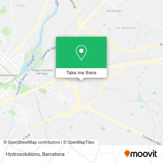 Hydrosolutions map