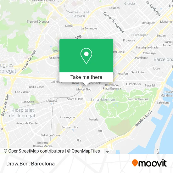 Draw.Bcn map