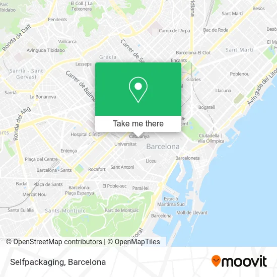 Selfpackaging map