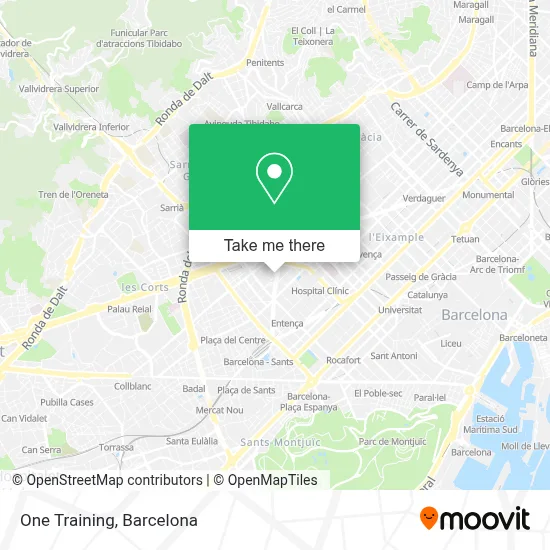 One Training map