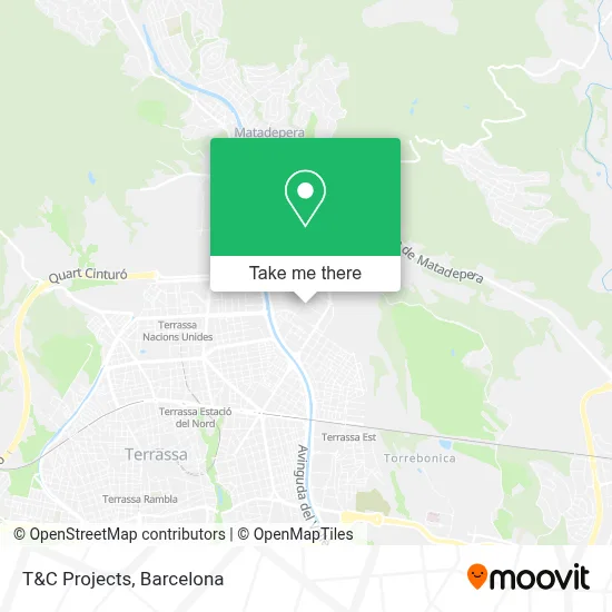 T&C Projects map