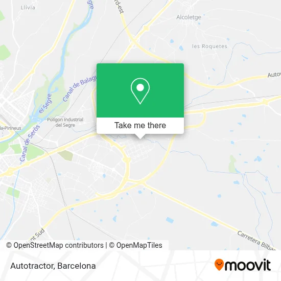 Autotractor map