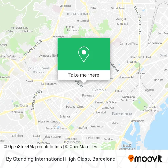 By Standing International High Class map