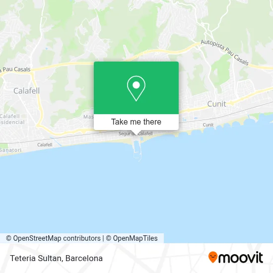 Teteria Sultan map