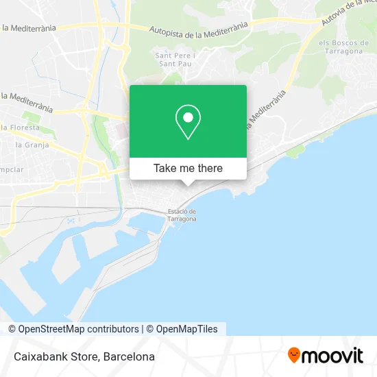 Caixabank Store map