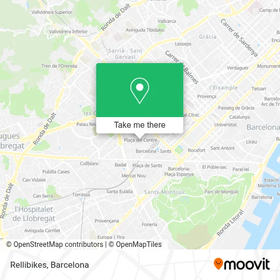 Rellibikes map