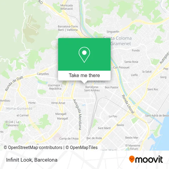 Infinit Look map